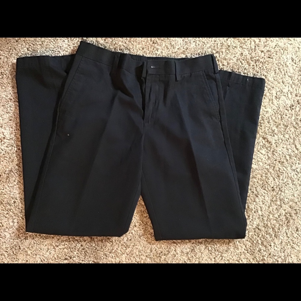 dress pants from Croft&Barrow, classic black